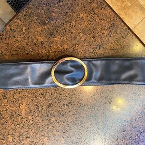 BLACK  ADJUSTABLE BELT